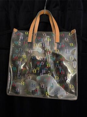 DOONEY & BOURKE Signature DB
Small Clear Lunch Mini Tote Handbag
Multi Color